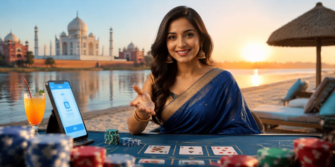 Live casino dealer dealing cards