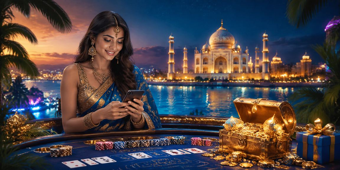Indian card game Andar Bahar played with cards on table